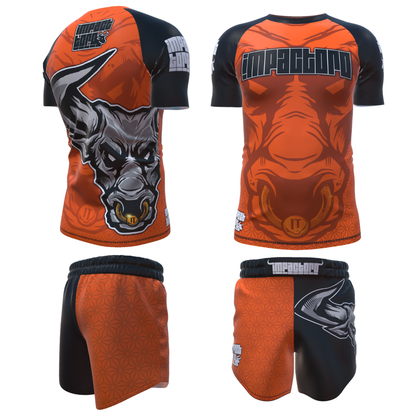 CONJUNTO DEPORTIVO IMPACTORO · RASHGUARD + SHORT