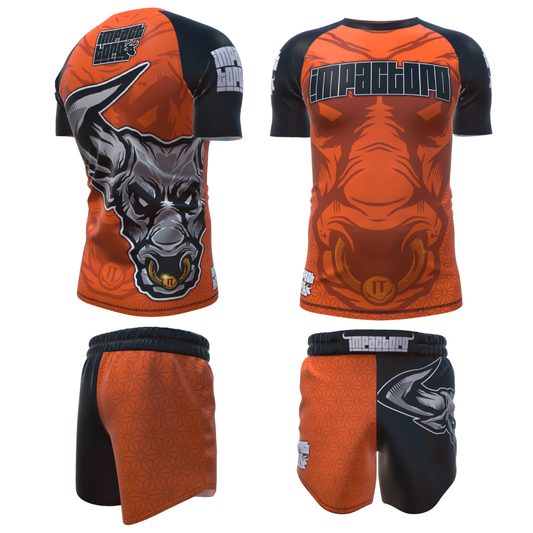 CONJUNTO DEPORTIVO IMPACTORO · RASHGUARD + SHORT